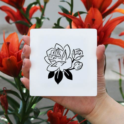 Evoluo by Lenera Solntseva is a Flowers temporary tattoo from inkbox - 0