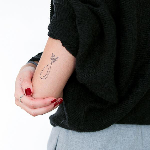 Excolo by Kylie Stinson is a Flowers temporary tattoo from inkbox - 0