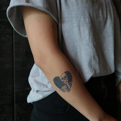 Exo by Nikki Di Biasio is a Hearts temporary tattoo from inkbox - 0