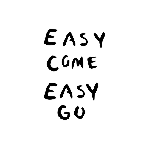 Ezee by Helen Mak is a Quotes temporary tattoo from inkbox - 1