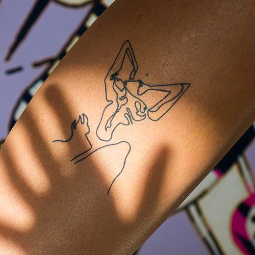 Falling In Love by Chella Man is a Body temporary tattoo from inkbox - 2