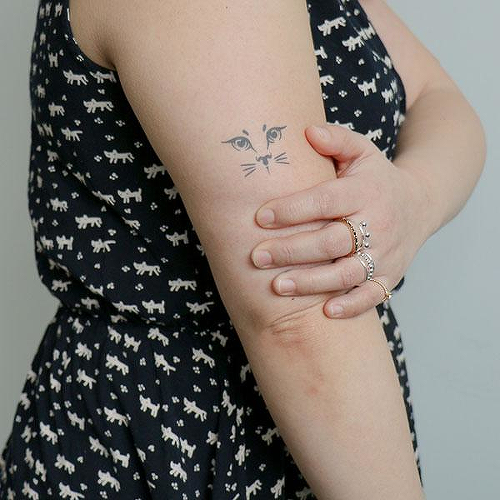Felidae by cvan is a Animals temporary tattoo from inkbox - 0