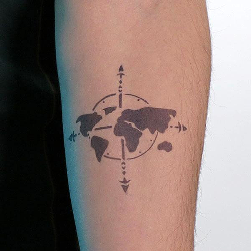 Fernweh by inkbox is a Travel temporary tattoo from inkbox - 2