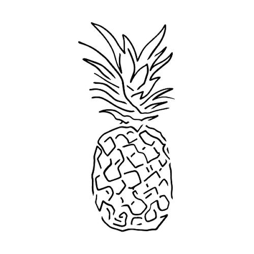 Fineapple by Torey Herbert Co is a temporary tattoo from inkbox - 1