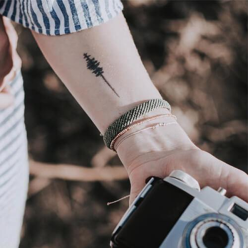 Fir by inkbox is a Nature temporary tattoo from inkbox - 0