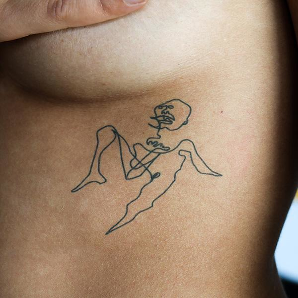 Flow by Chella Man is a temporary tattoo from inkbox - 0
