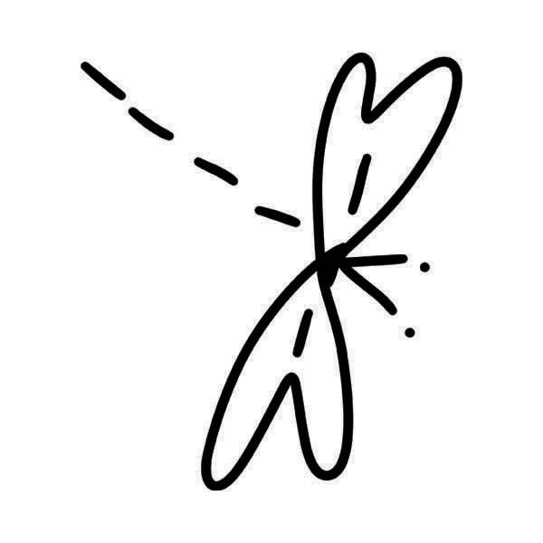 Fly By by apheria is a Animals temporary tattoo from inkbox - stencil