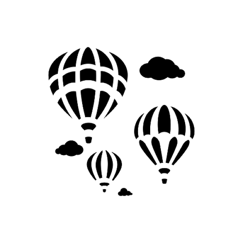 Flying High by Vivian Uang is a Travel temporary tattoo from inkbox - 1