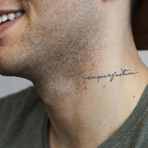 Foible by Jenny Zeng is a Words temporary tattoo from inkbox - 1