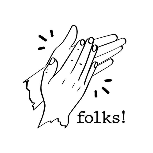 Folks by Kurtis Conner is a temporary tattoo from inkbox - 1