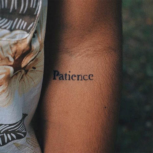 Fortitude by Inkbox is a Words temporary tattoo from inkbox - 2