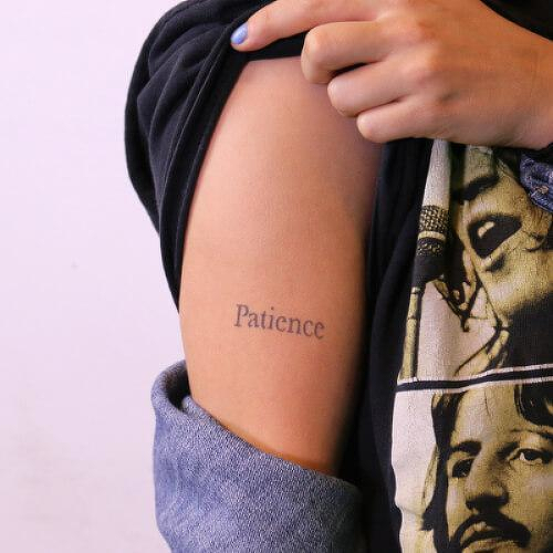 Fortitude by Inkbox is a Words temporary tattoo from inkbox - 3