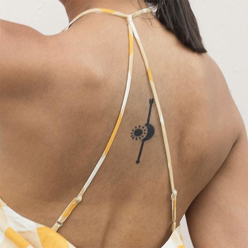 Frabjous by Jenna Fullerton is a Arrows temporary tattoo from inkbox - 0