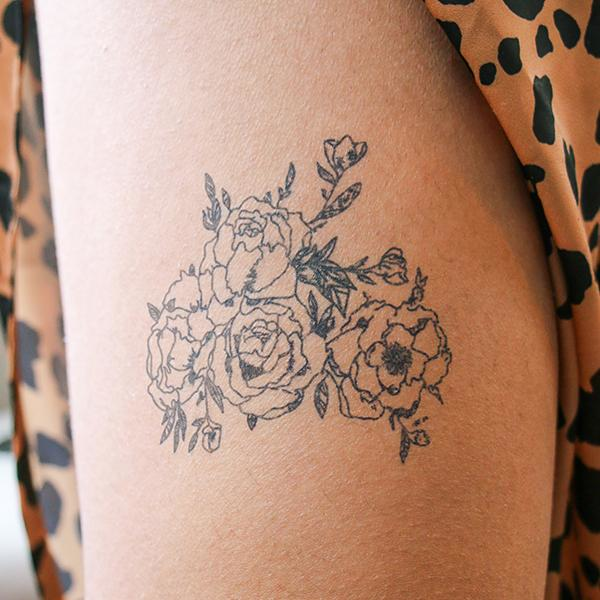 Fragile Botany by Britney Olivares is a temporary tattoo from inkbox - 1
