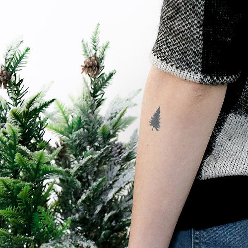 Fraser by Tyler Rehberg is a Minimal temporary tattoo from inkbox - 0