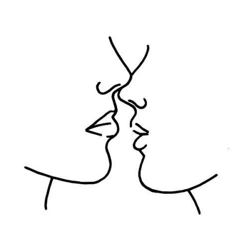Frenchin by Curt Montgomery is a Minimal temporary tattoo from inkbox - 1