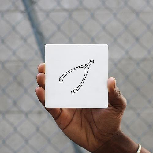 Furcula by Geige Silver is a Minimal temporary tattoo from inkbox - 0