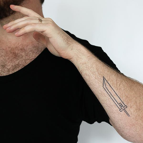 Fusion by Miguel Romero is a Gaming & Fandom temporary tattoo from inkbox - 0
