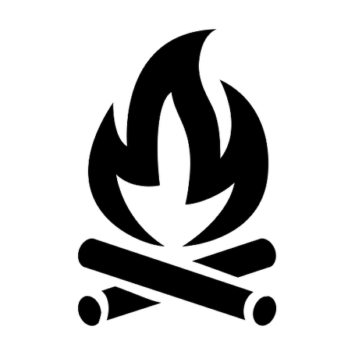 Fyr by Sandra Kong is a Nature temporary tattoo from inkbox - 1