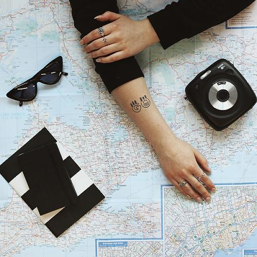 Gallivant by Hillary Degenkolb is a Nature temporary tattoo from inkbox - 0