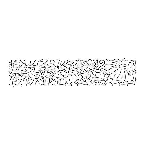 Garland by Lainey Yehl is a Flowers temporary tattoo from inkbox - 1