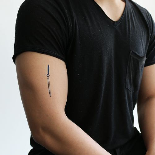 Genji by Felipe Sena is a Gaming & Fandom temporary tattoo from inkbox - 0