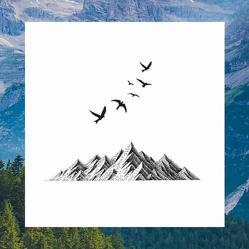 Get Outside Bundle of 2 by inkbox tattoos is a Nature temporary tattoo from inkbox - 1