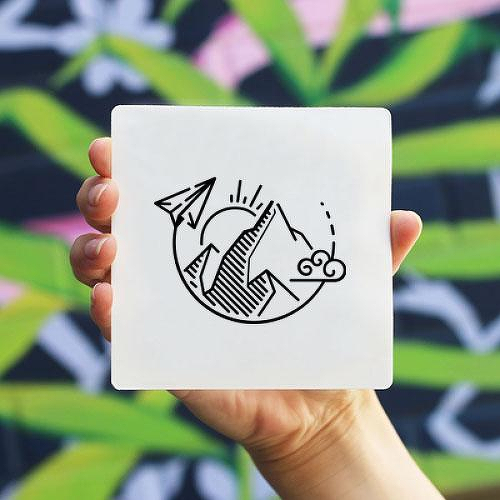 Gezmek by Ben Lords is a Nature temporary tattoo from inkbox - 0