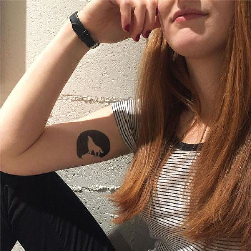 Ghost by inkbox is a Animals temporary tattoo from inkbox - 0