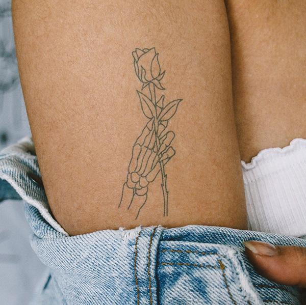 Gimmie A Dozen by Curt Montgomery is a temporary tattoo from inkbox - 0