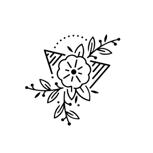 Giza by Rafael Tato is a Flowers temporary tattoo from inkbox - 1
