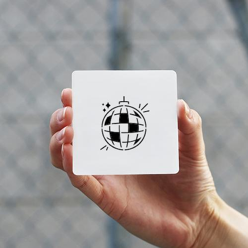 Glimmer by Elena Cruz is a Geometric temporary tattoo from inkbox - 1