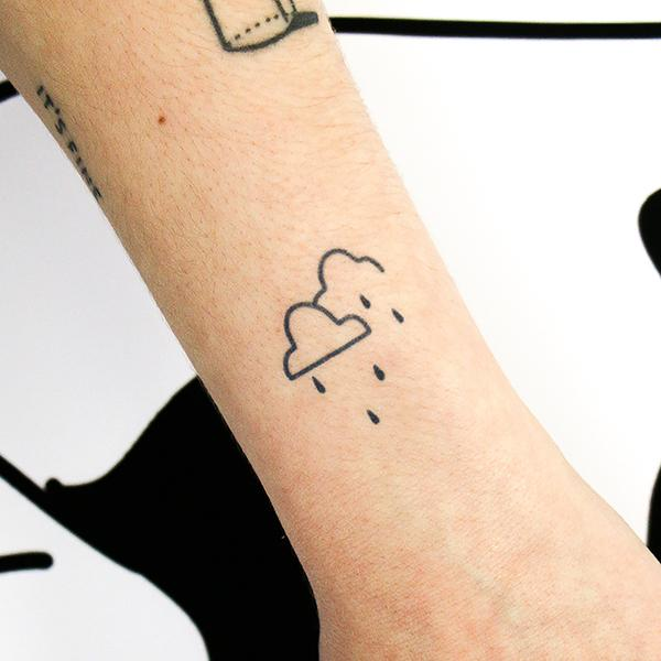Gloomy Sunday by Alex Sappy is a temporary tattoo from inkbox - 0