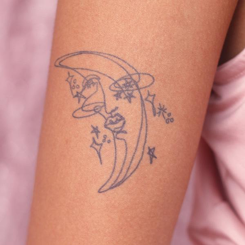 Glorious by GirlKnewYork is a Space temporary tattoo from inkbox - 2