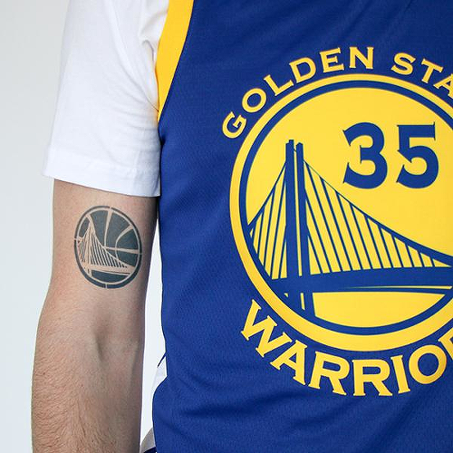 Golden Gate by NBALAB is a temporary tattoo from inkbox - 0