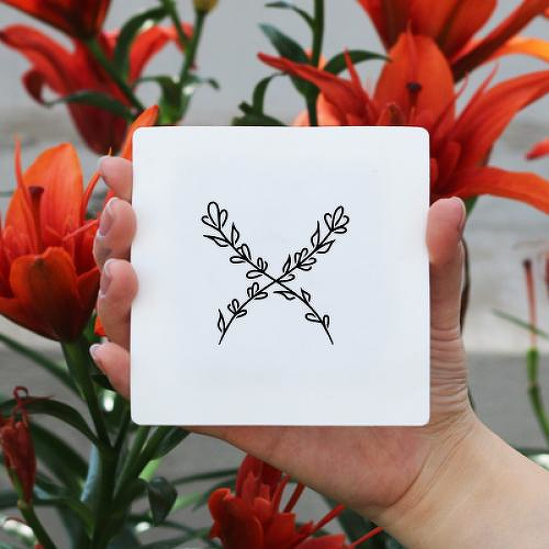 Grana by Xixi Wang is a Flowers temporary tattoo from inkbox - 0