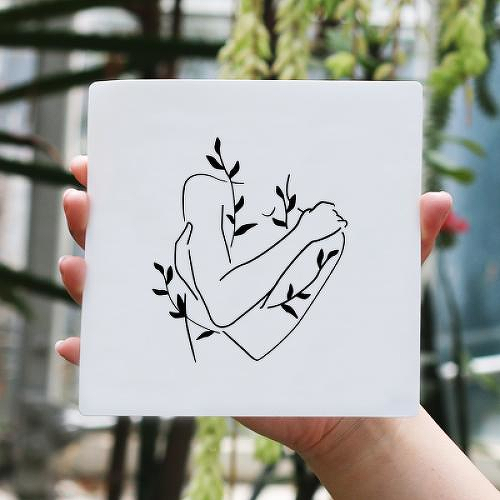 Growth by Mariel van de Loo is a Nature temporary tattoo from inkbox - 0