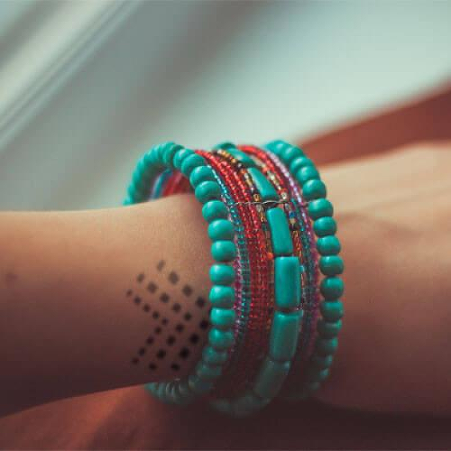 Guanxi by inkbox is a Geometric temporary tattoo from inkbox - 0