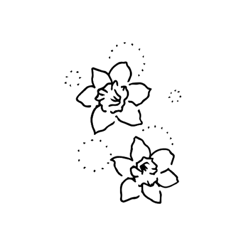 Halcy by Britney Olivares is a Flowers temporary tattoo from inkbox - 1