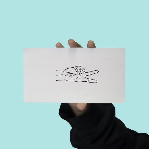 Handsy Hippie by Curt Montgomery is a temporary tattoo from inkbox - 1
