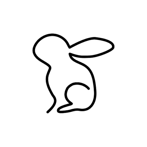 Hare by Garreth Chan is a Animals temporary tattoo from inkbox - 1
