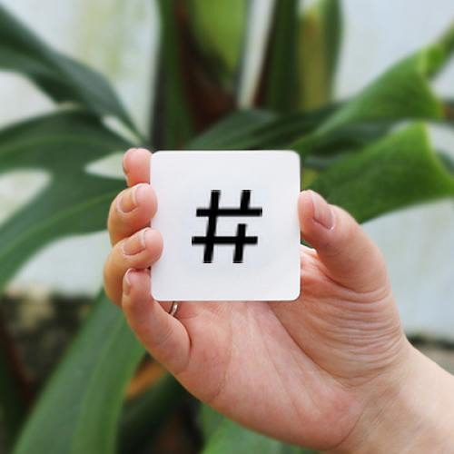 Hashtag by Sean Parker is a Random temporary tattoo from inkbox - 1
