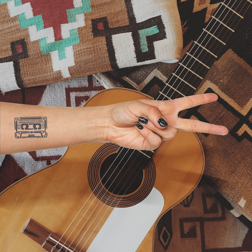 Hasselt by Dylan Aiello is a Music temporary tattoo from inkbox - 0