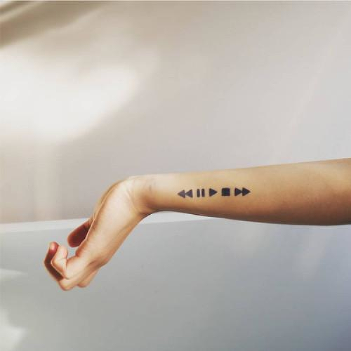 Hazlo by inkbox is a Music temporary tattoo from inkbox - 0