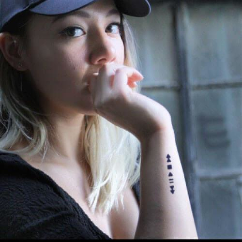 Hazlo by inkbox is a Music temporary tattoo from inkbox - 2