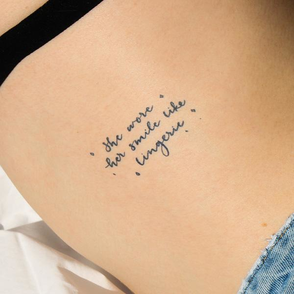 Her Smile by inkbox is a temporary tattoo from inkbox - 0