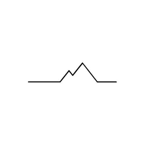 High by Moodtree is a Geometric temporary tattoo from inkbox - 1
