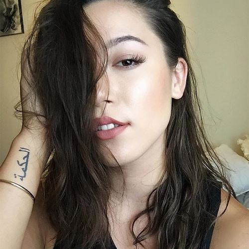 Hikma by inkbox is a Words temporary tattoo from inkbox - 1
