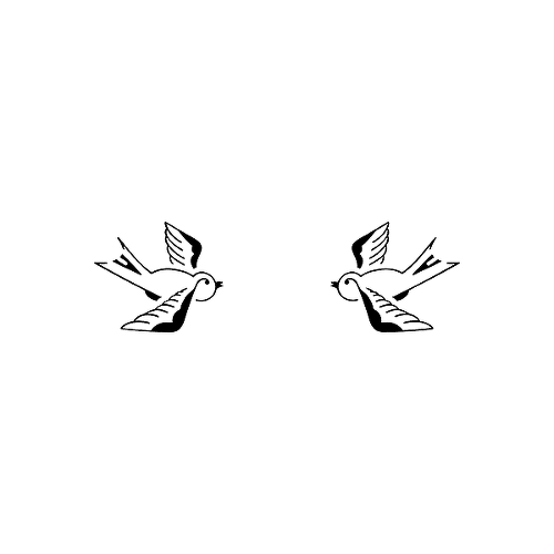 Hirund by Rachel Llanera is a Animals temporary tattoo from inkbox - 1