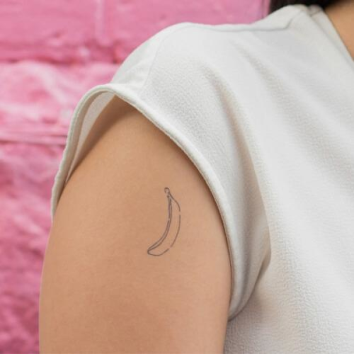 Hollaback by inkbox is a Minimal temporary tattoo from inkbox - 0